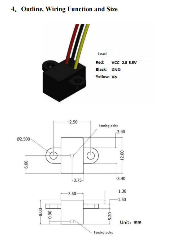 AH-SF12D Proximity Sensor, Switch, Low-Voltage Omnipolar High Sensitivity