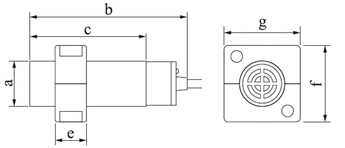 Cjm18m-8n2 Capacitive Type Cylindrical Proximity Switch M18 Threaded Metal Housing